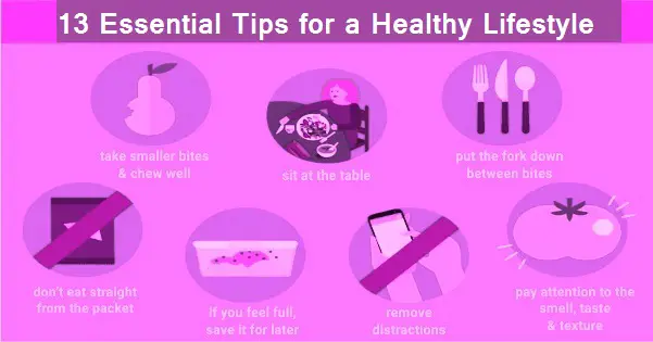 13 Essential Tips for a Healthy Lifestyle
