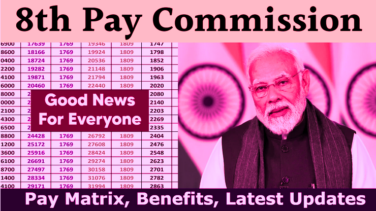 8th pay commission pay matrix